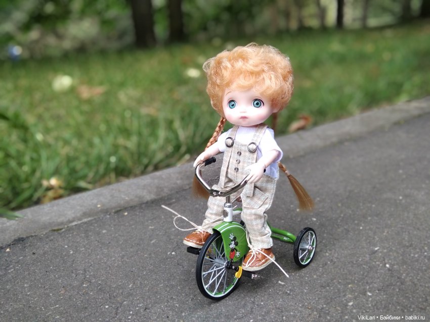 Купили мне велосипед — Куклы Baboliy (Баболи (фото 3)