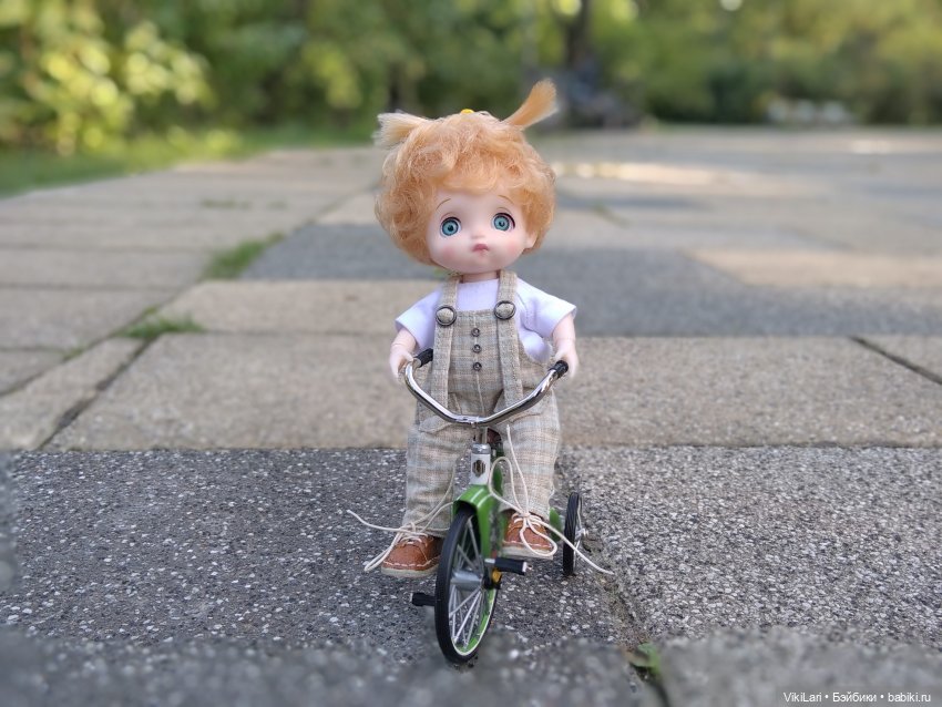 Купили мне велосипед — Куклы Baboliy (Баболи (фото 5)