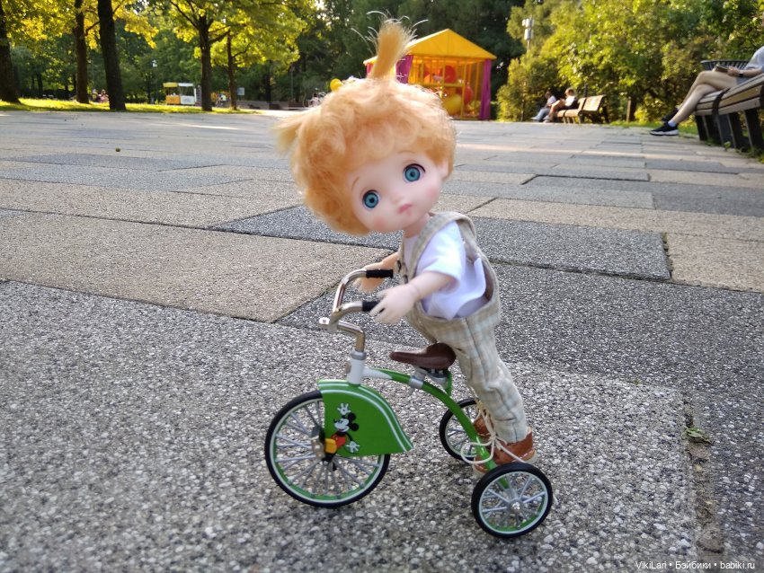 Купили мне велосипед — Куклы Baboliy (Баболи (фото 4)