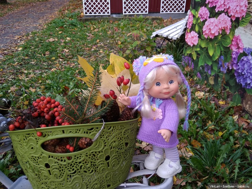 Осень. Октябрь. Маруся — Российские куклы Весна (фото 4)