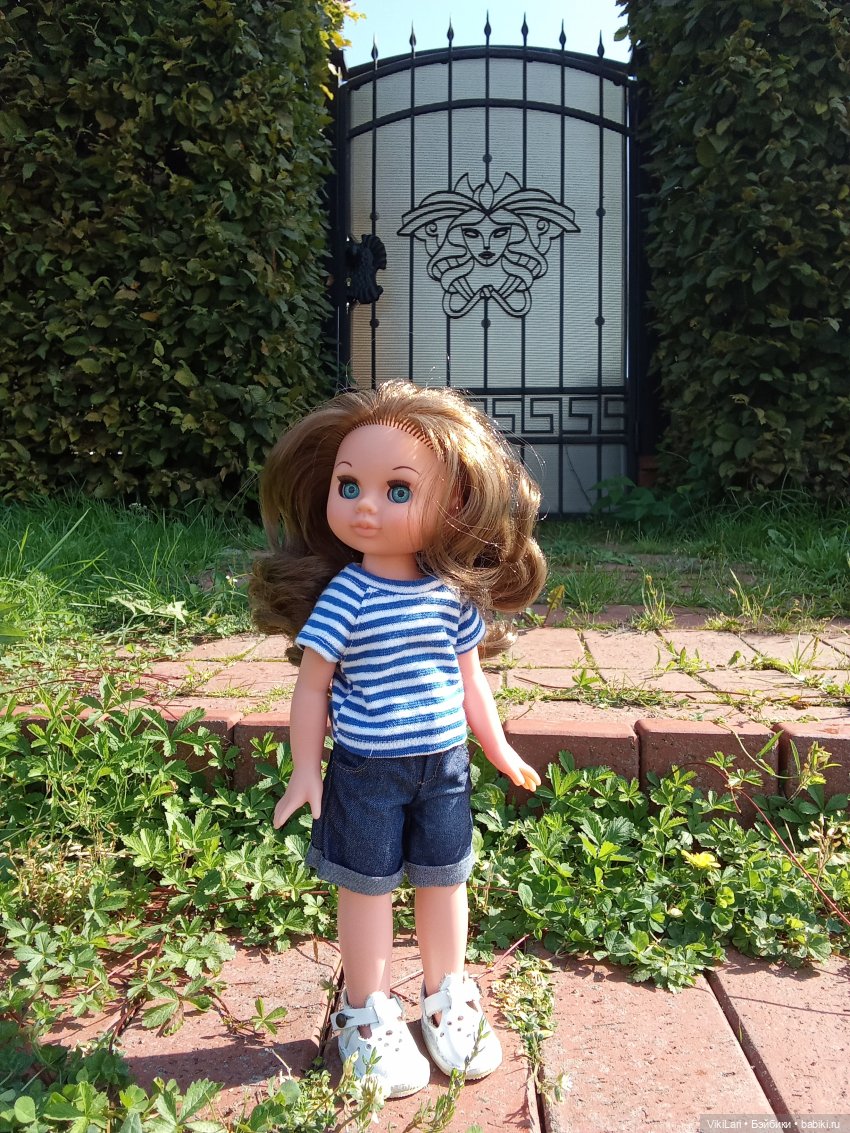 Обновление классических кукол на фабрике "Весна". Моя новенькая девочка (фото 7)