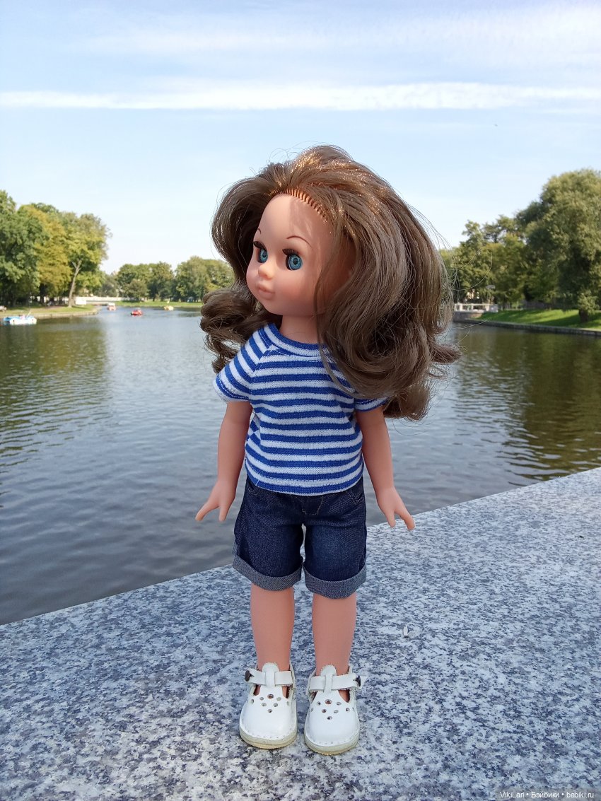 Обновление классических кукол на фабрике "Весна". Моя новенькая девочка (фото 4)
