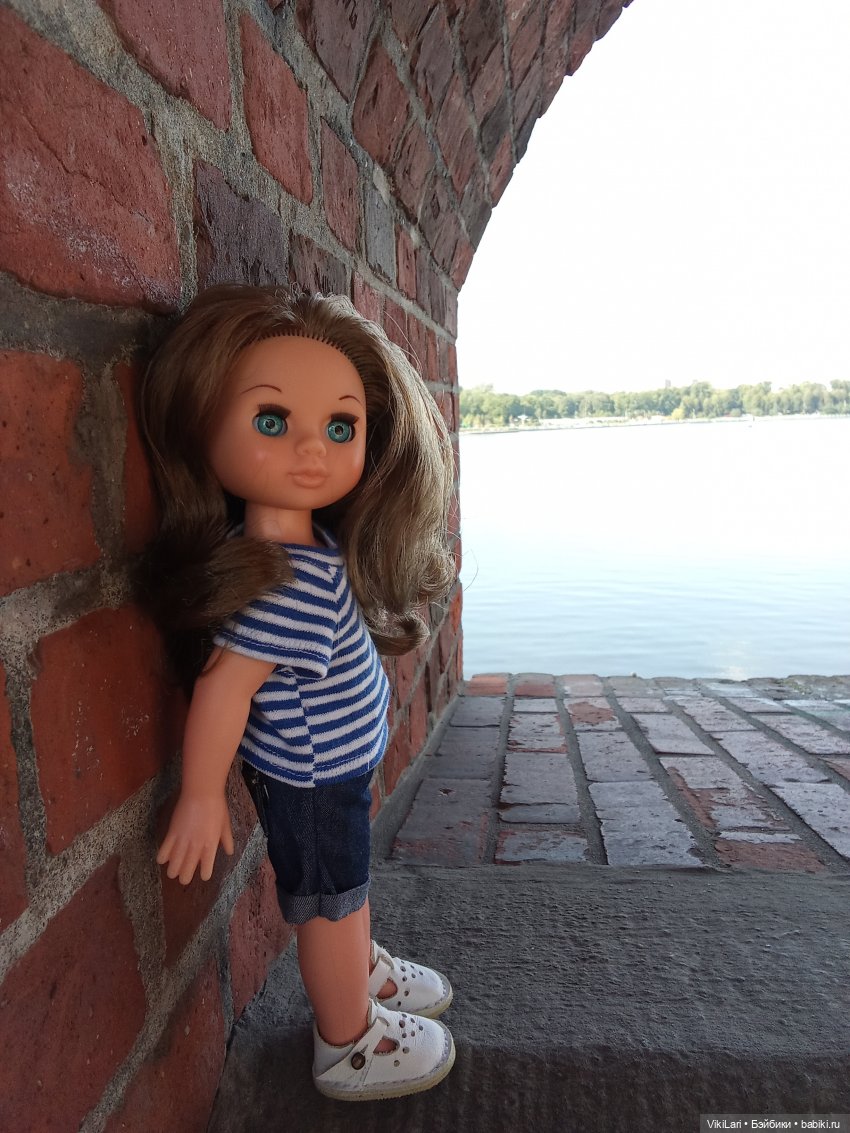 Обновление классических кукол на фабрике "Весна". Моя новенькая девочка (фото 9)