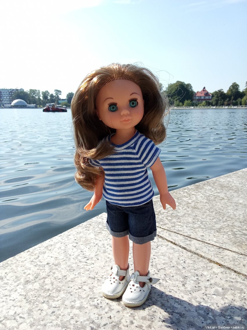 Обновление классических кукол на фабрике "Весна". Моя новенькая девочка (фото 8)