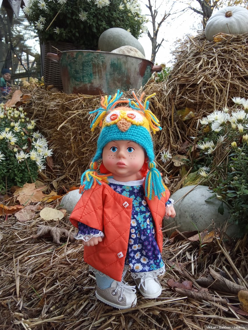 Этюды в осенних тонах — Российские куклы Весна (фото 5)