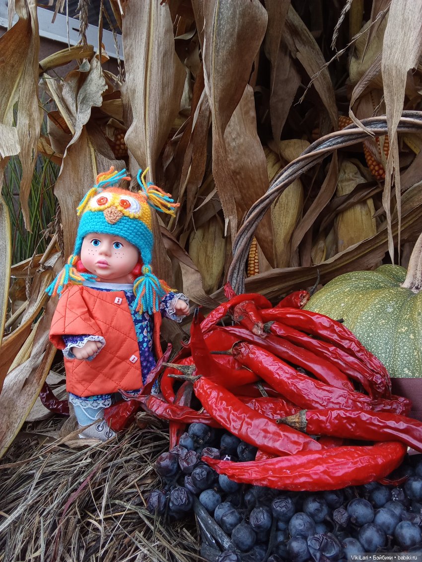 Этюды в осенних тонах — Российские куклы Весна (фото 8)