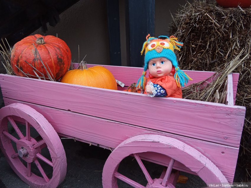 Этюды в осенних тонах — Российские куклы Весна (фото 9)