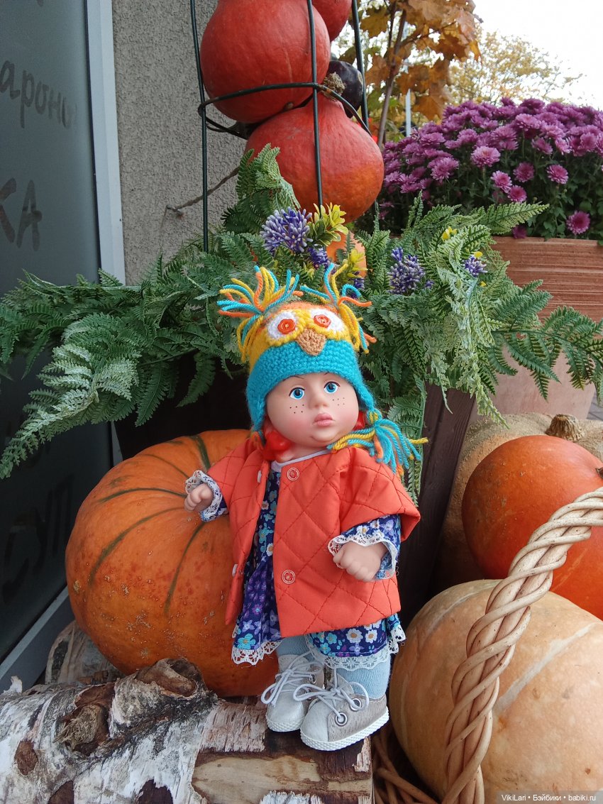 Этюды в осенних тонах — Российские куклы Весна (фото 2)