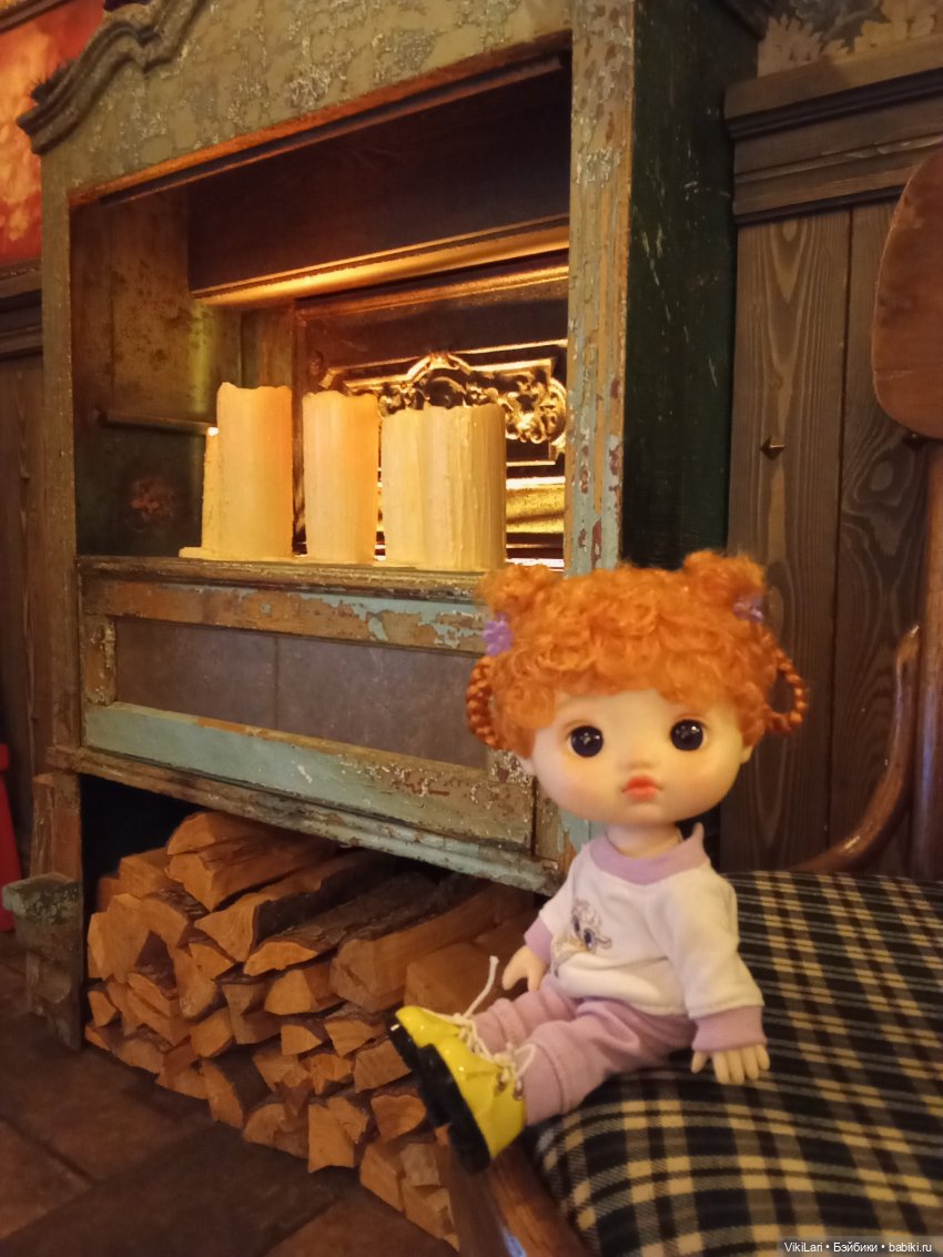 Марсела в гостях у Хомлинов