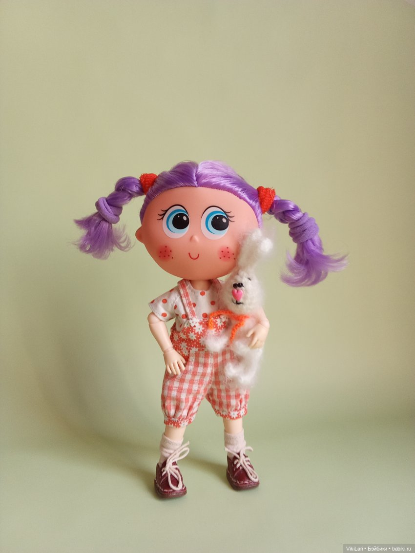 Фиолетовое чудо с огромными глазами (фото 8)