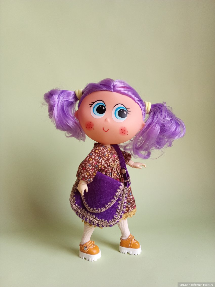 Фиолетовое чудо с огромными глазами (фото 4)