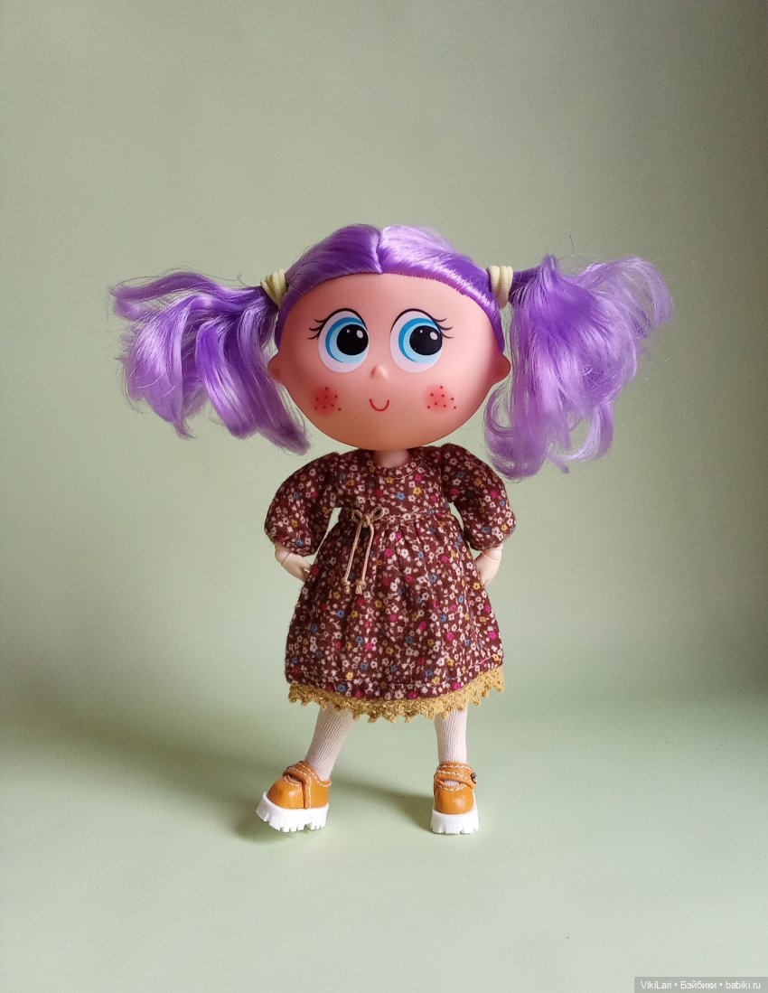 Фиолетовое чудо с огромными глазами (фото 3)