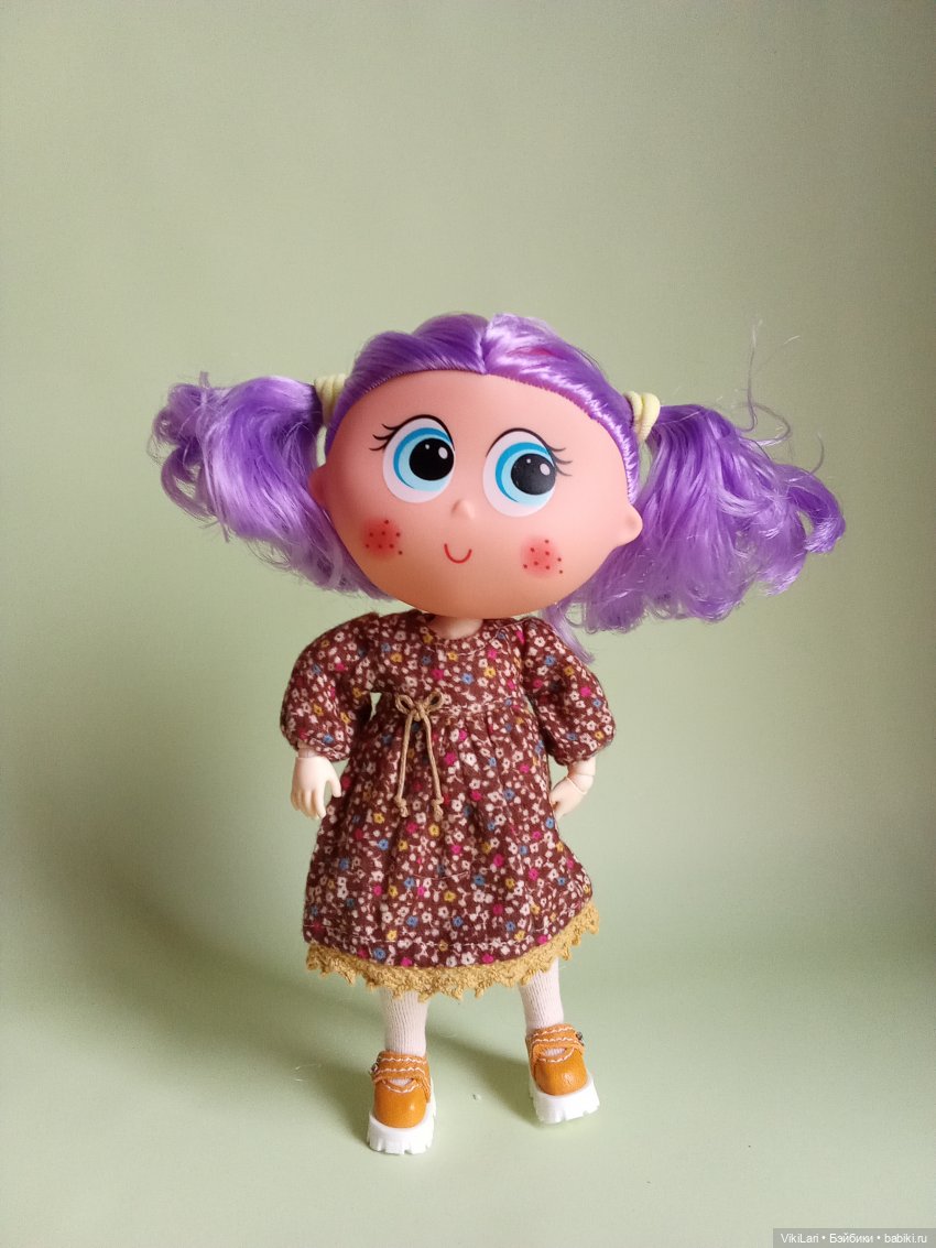 Фиолетовое чудо с огромными глазами (фото 2)