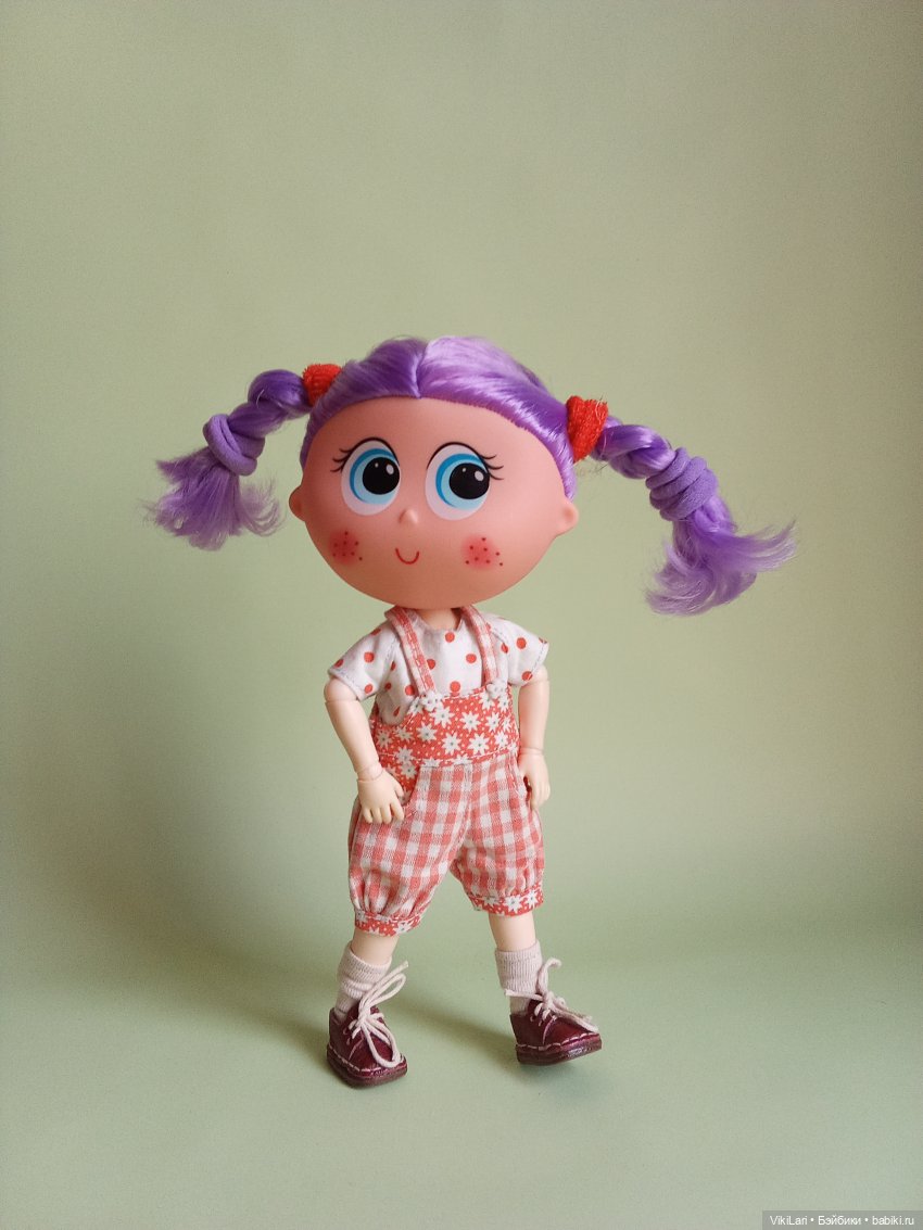 Фиолетовое чудо с огромными глазами (фото 6)