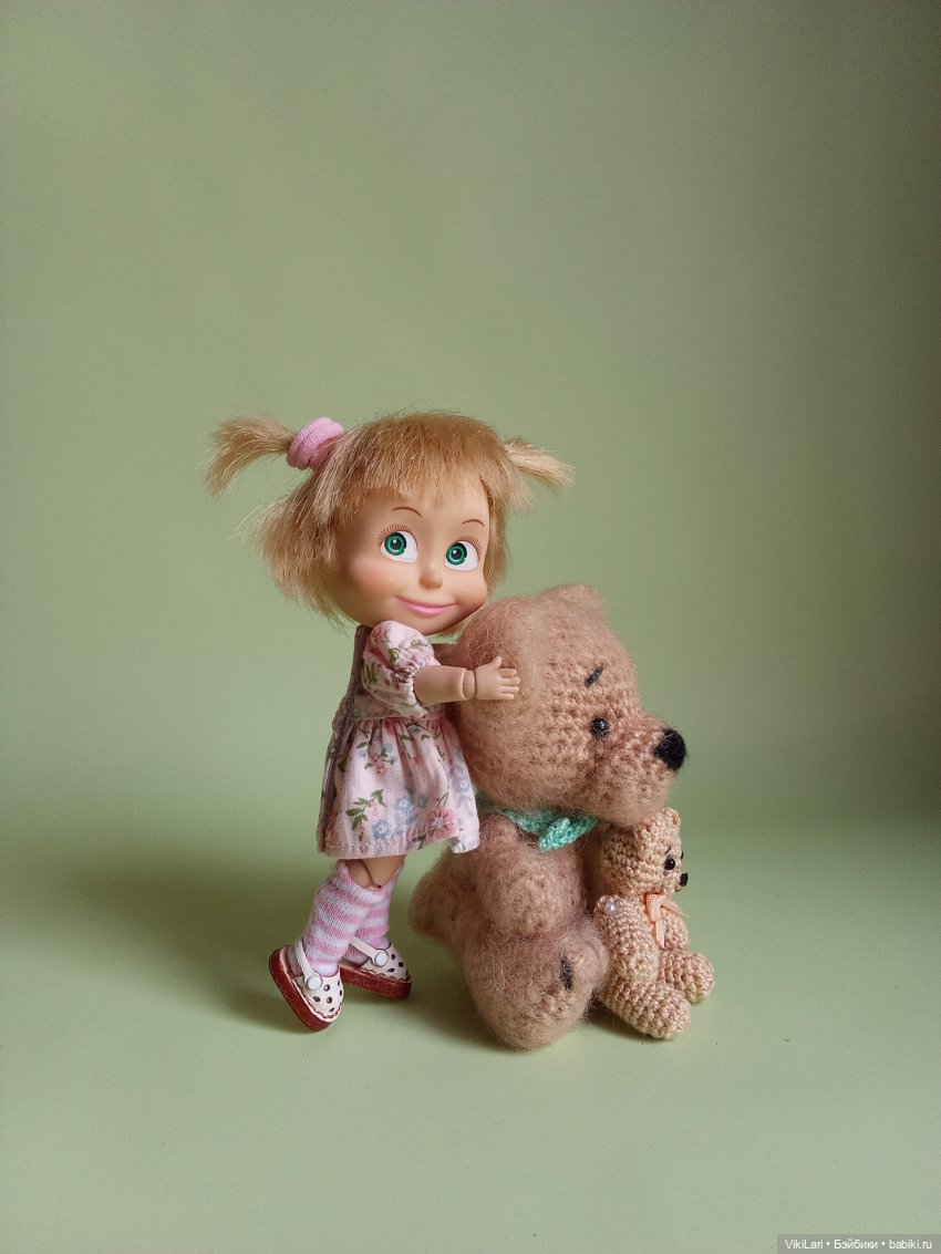 Маша, и ещё раз Маша — Куклы Маша и Медведь (Simba): Маша в кармашке (фото 5)