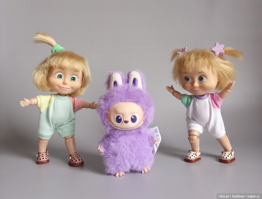 Теперь у нас есть свой Лабубу… и ещё два