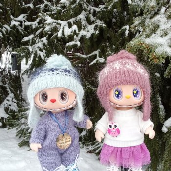 Он и Она. Мои любимые зубастики.