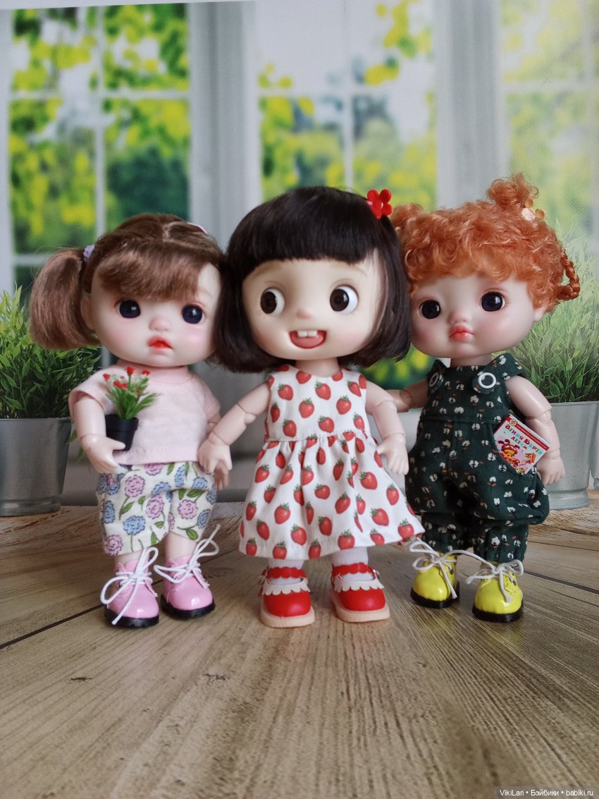 Три девочки — Игровые куклы разных производителей (Разное): редкие бренды (фото 9)