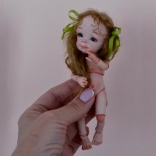 Я это сделала, записала МК по шарнирной куколке