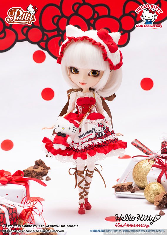 Новинка 2019! Яркая кошечка Pullip, приуроченная к 45-й годовщине бренда Hello Kitty