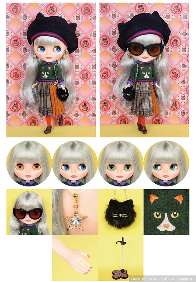 Окунитесь в эту осень с головой вместе с Neo Blythe Ailurophile! Новинка 2019 - Блайз Кошатница (фото 3)