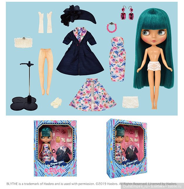 Само воплощение элегантности - Элли! Hasbro Exclusive Neo Blythe Elegant Ellie. Новинка 2019 (фото 3)