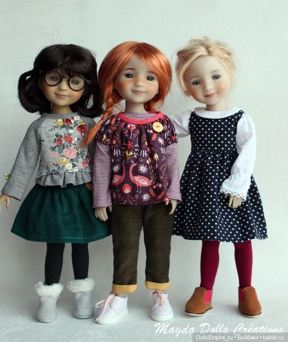 Всё о милых живых девочках - куклах Ruby Red Fashion Friends Dolls