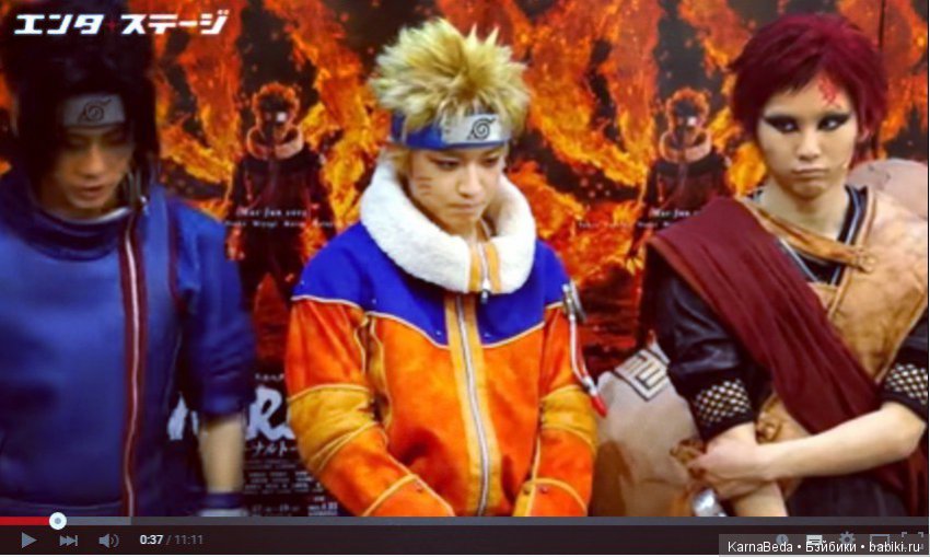 Актеры японского спектакля Актеры японского спектакля