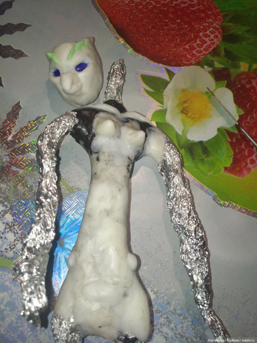 Ночь и Утро Сварога 16+ | Бэйбики Ночь и Утро Сварога 16+ — Авторские шарнирные куклы своими руками: лепка (фото 4)
