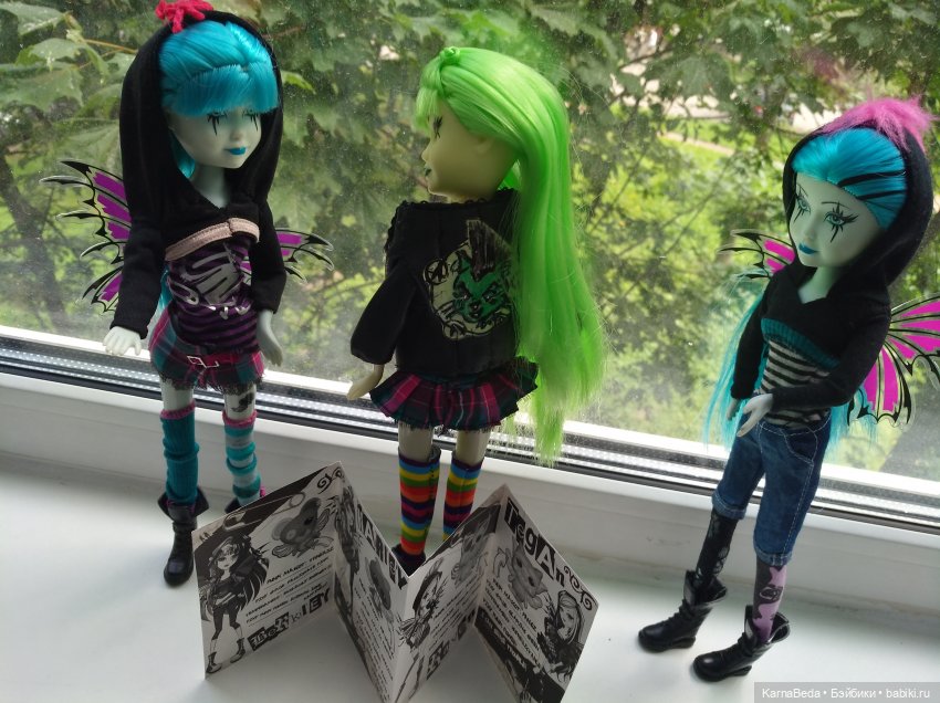 Pixy punk doll by Funville (фото 6)