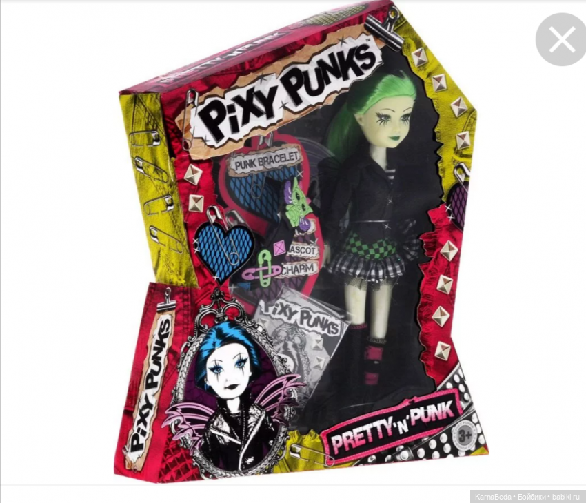 Pixy punk doll by Funville (фото 4)
