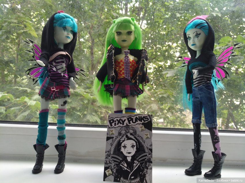 Pixy punk doll by Funville (фото 5)