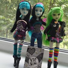 Pixy punk doll by Funville