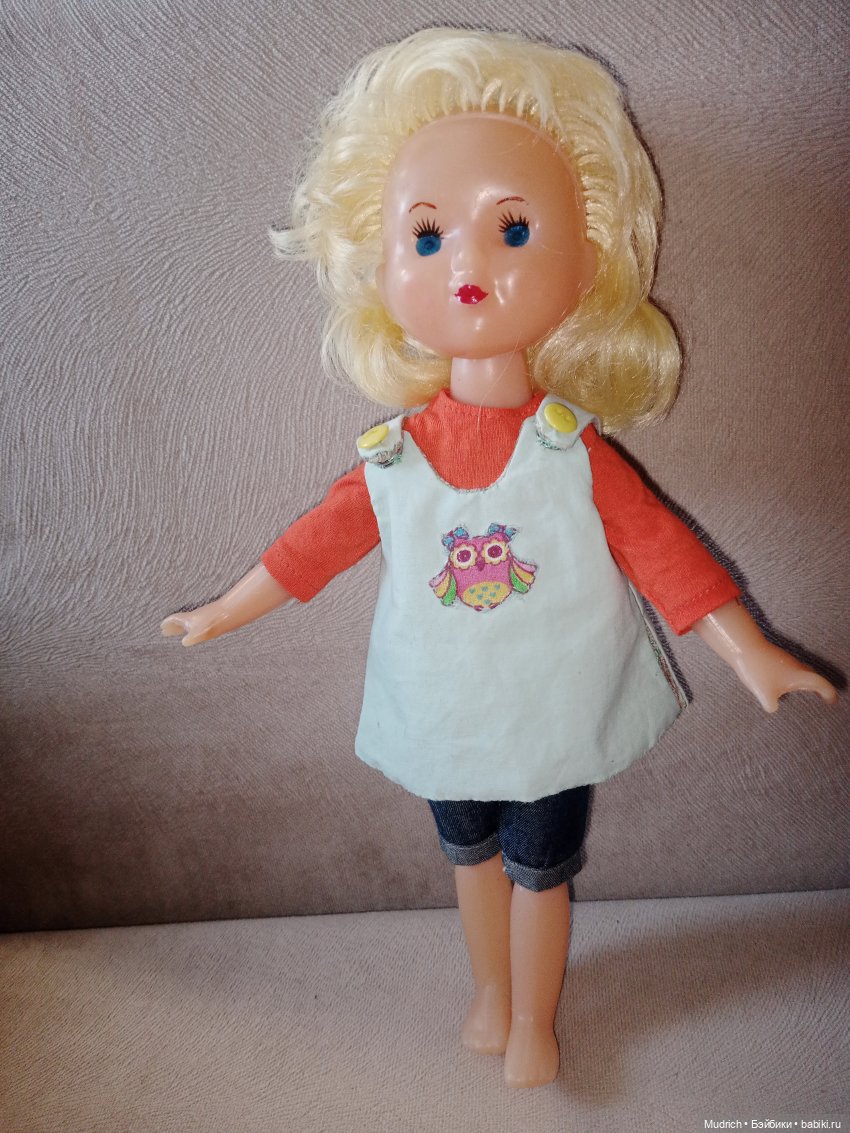 Примерка для Нади — Советские винтажные куклы (СССР): Ленигрушка (фото 6)