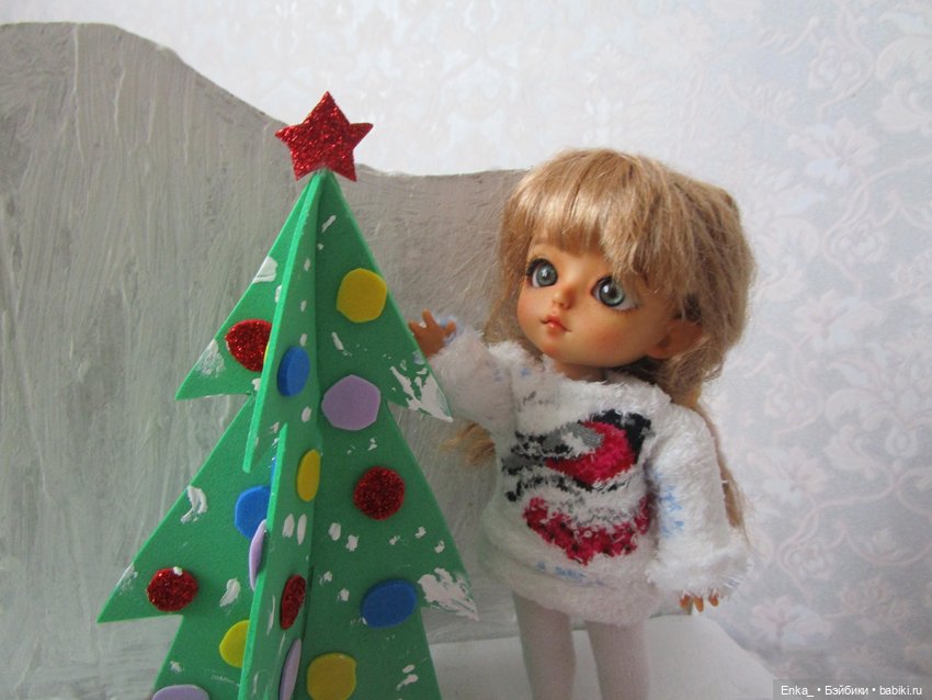 Николь в зимнем парке "Полярная сказка" (фото 6)