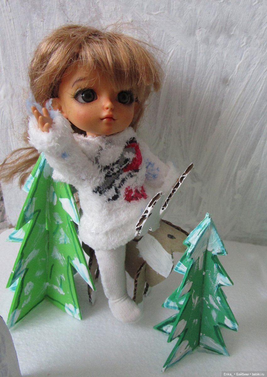 Николь в зимнем парке "Полярная сказка" (фото 2)