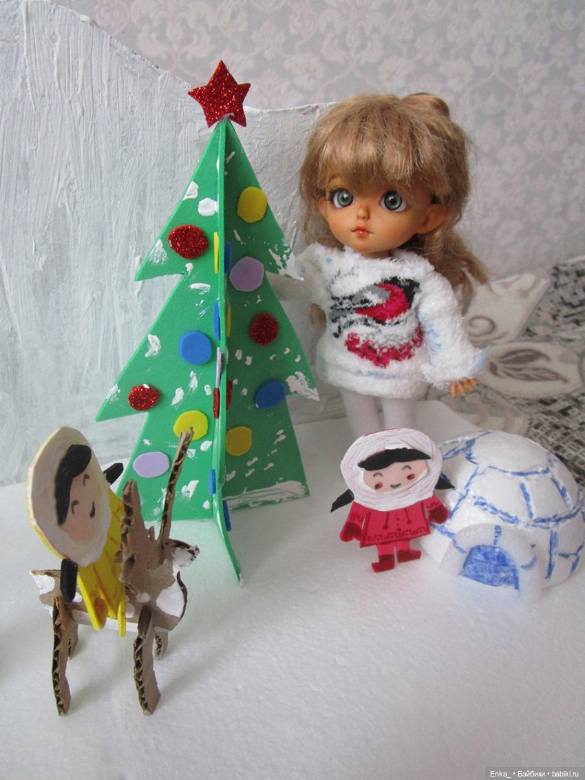 Николь в зимнем парке "Полярная сказка" (фото 3)