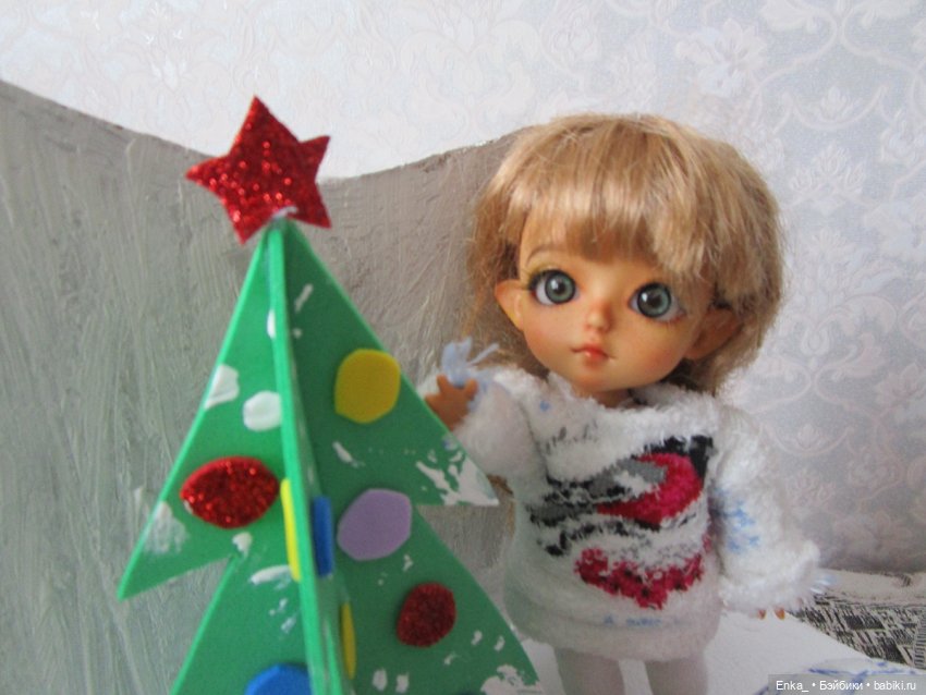 Николь в зимнем парке "Полярная сказка" (фото 5)