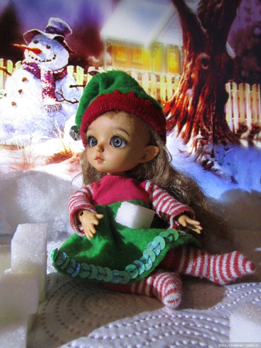Рождественский эльф — Куклы Latidoll (Лати): BJD (БЖД) (фото 2)