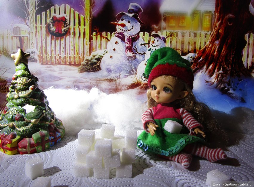 Рождественский эльф — Куклы Latidoll (Лати): BJD (БЖД)