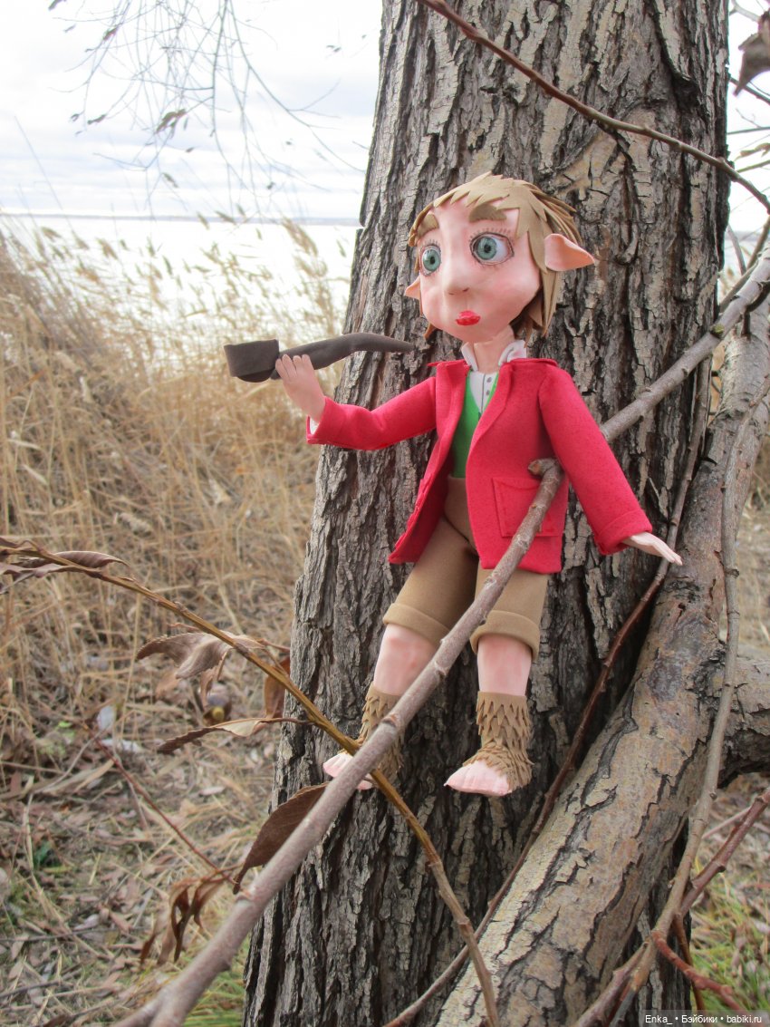 Ездок на бочке — Лепка авторских игрушек и папье (фото 4)