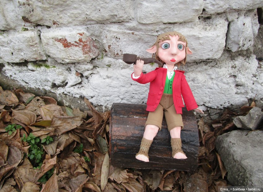 Ездок на бочке — Лепка авторских игрушек и папье (фото 6)