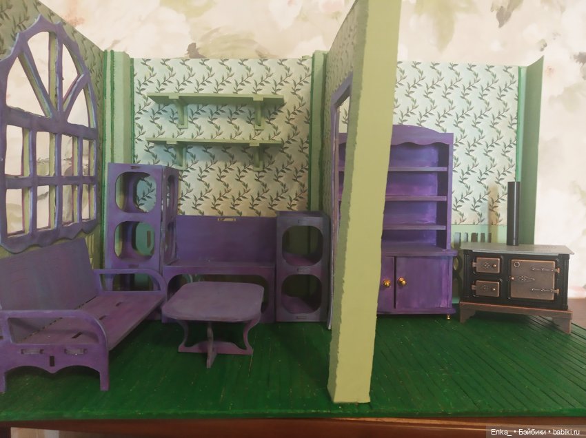 Лесной домик: сборка — Румбоксы и кукольные интерьеры: фото (фото 8)