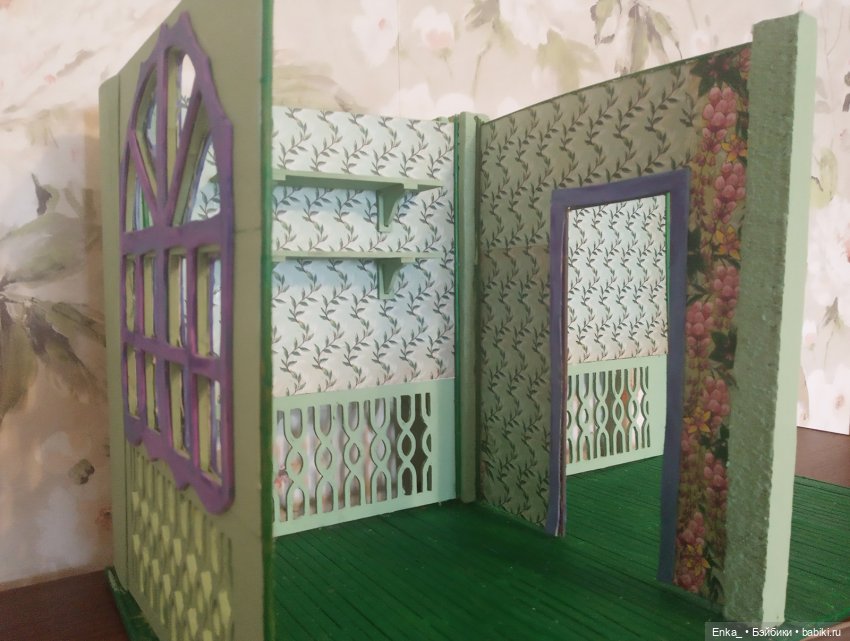 Лесной домик: сборка — Румбоксы и кукольные интерьеры: фото (фото 5)