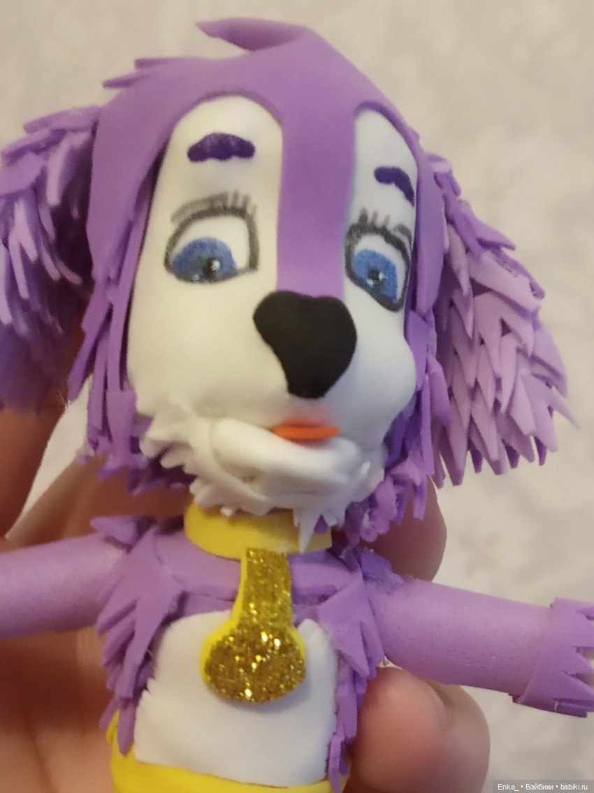 Рыбопес и рыбощенок из фоамирана (фото 8)