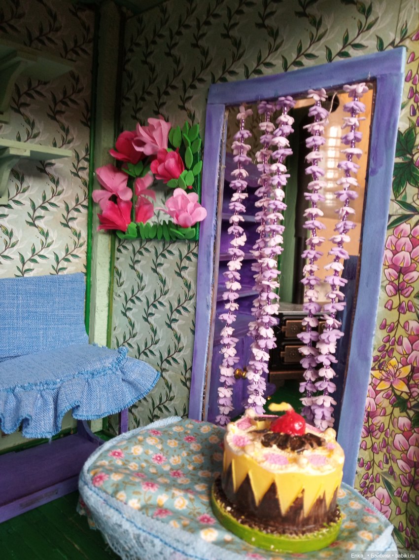 Летний домик. Гостиная: текстиль и детали (фото 7)