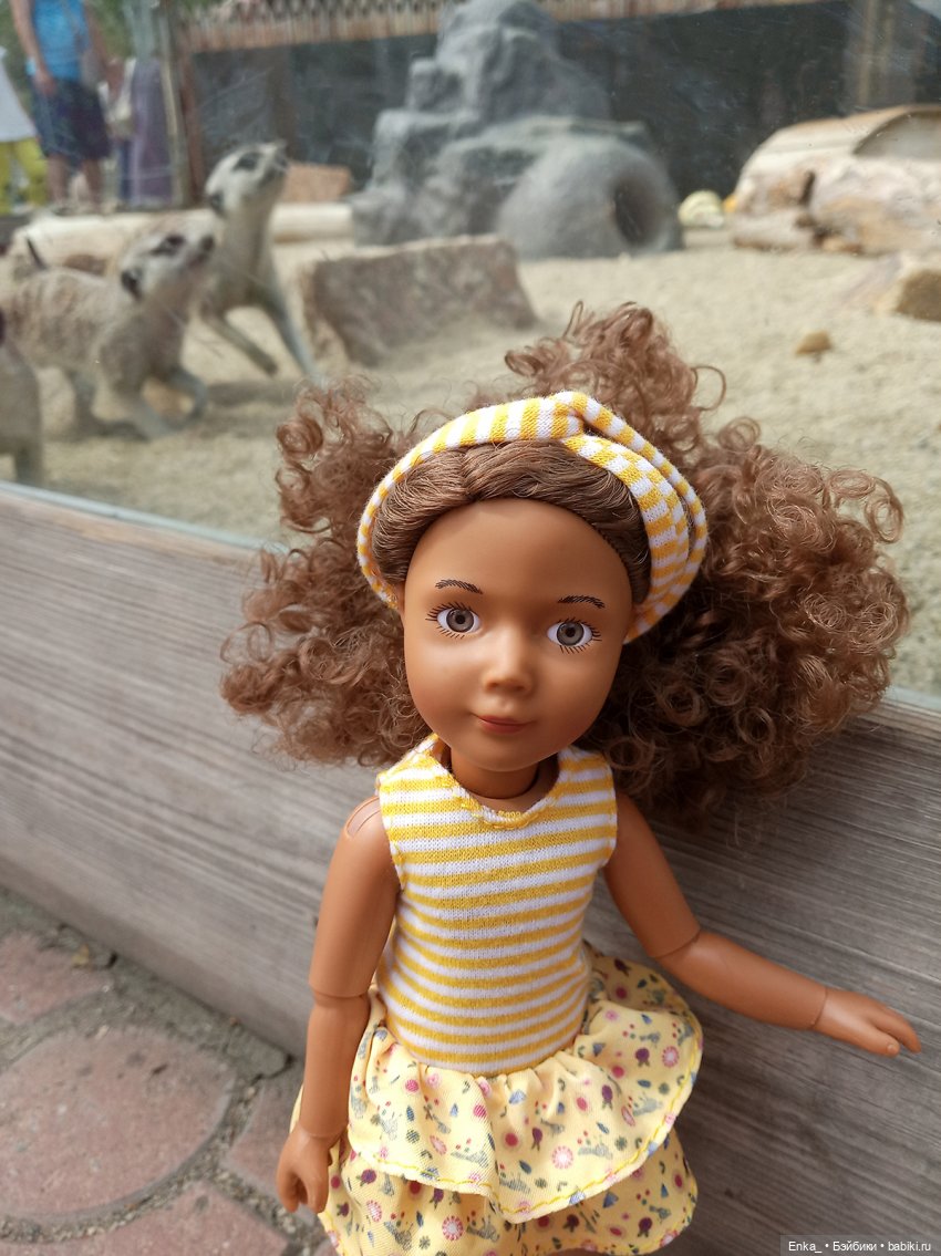 В зоопарке — Куклы Kathe Kruse (Кате/Кэте Крузе): фото (фото 2)
