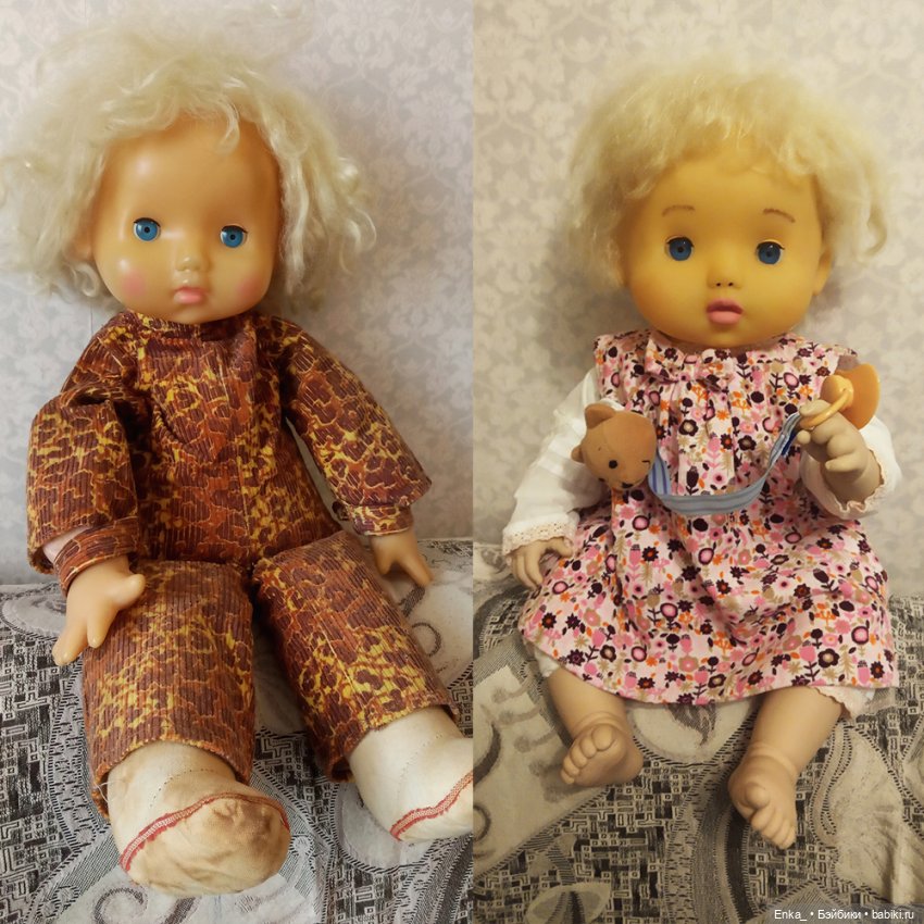 Переделка фамильной куклы Аришки