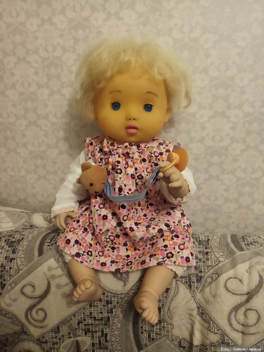 Переделка фамильной куклы Аришки