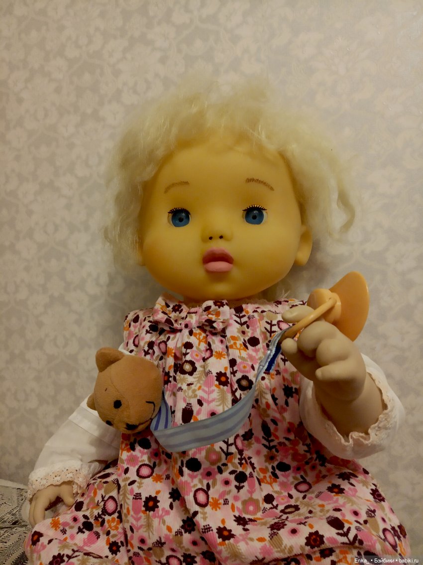 Переделка фамильной куклы Аришки